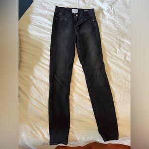 Frame dark grey/black wash jeans
